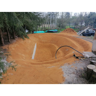 Jezírková fólie 1,5mm šíře  12m ral 6006 olivová