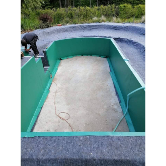 Jezírková fólie 1,5mm šíře  12m ral 6006 olivová