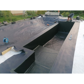 Jezírková fólie 1,5mm šíře  8m ral 6006 olivová