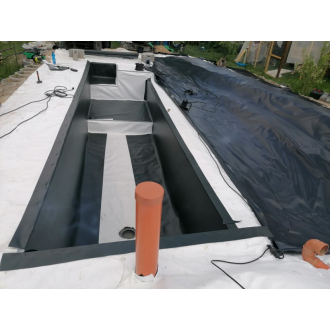 Jezírková fólie 1,5mm šíře  6m ral 6006 olivová